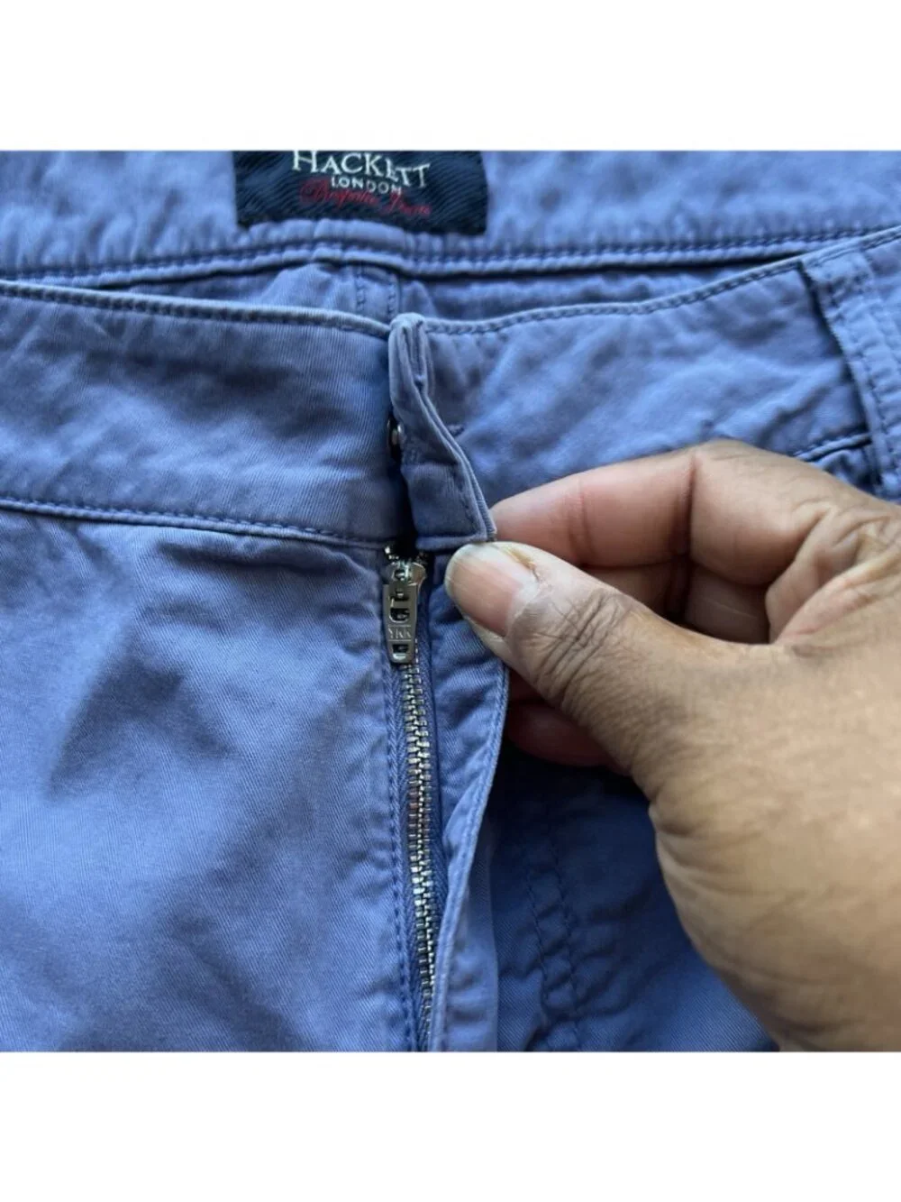 Hackett Core 5 Pocket Trinity Pants Mens 40x30 Slim Fit Stretch Cotton - Picture 3 of 16